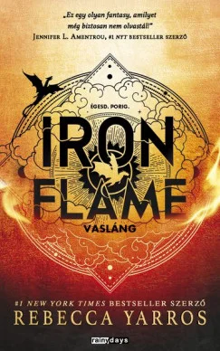 Iron Flame – Vasláng könyv borító