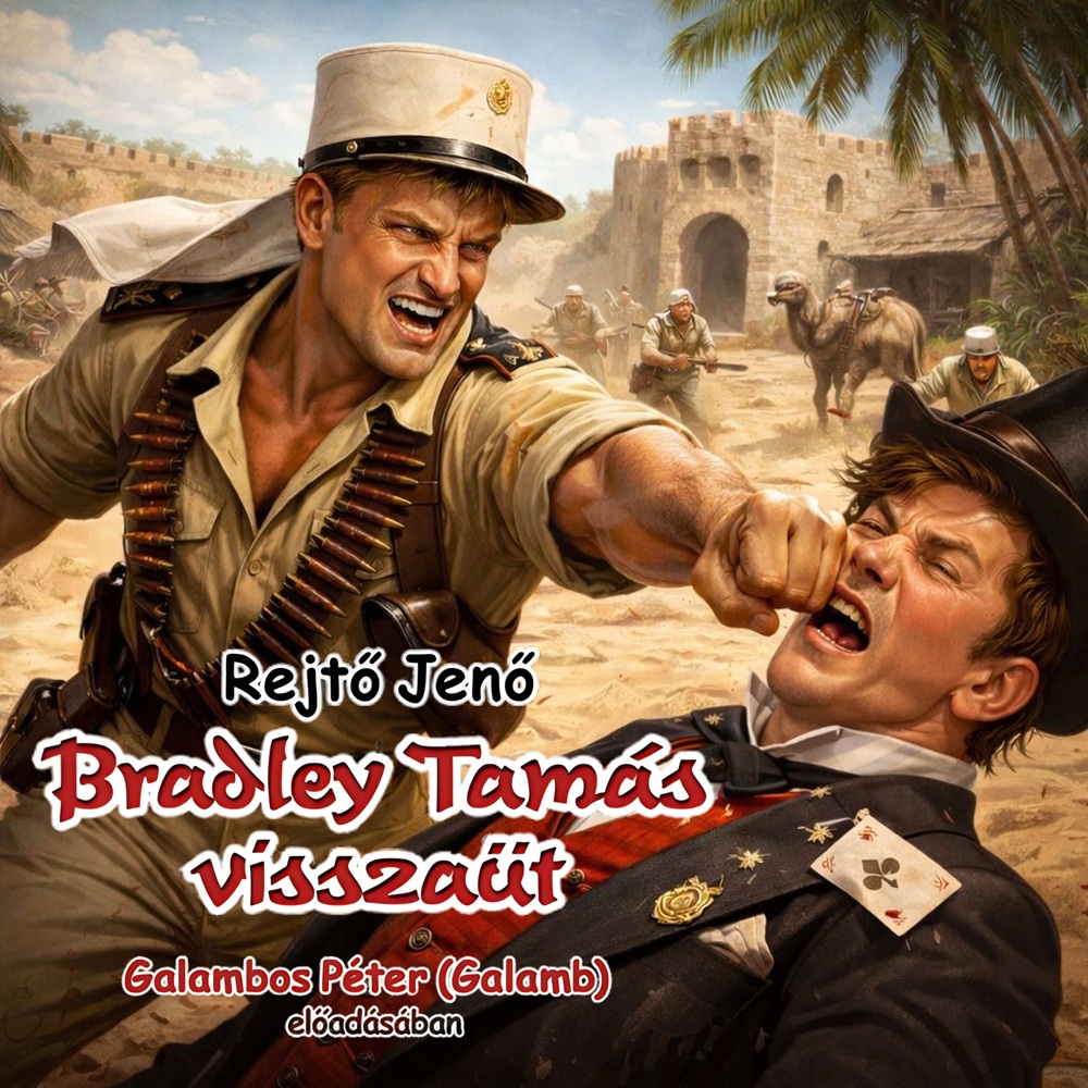 A hangoskönyv borítója