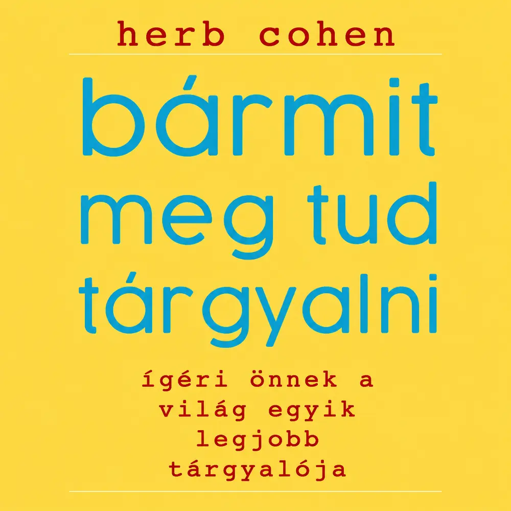 A hangoskönyv borítója