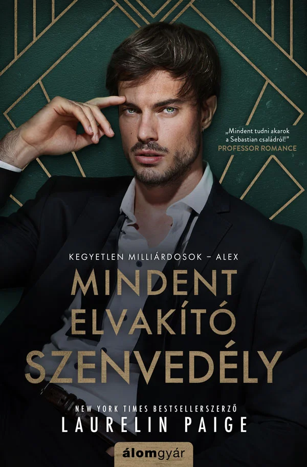 Mindent elvakító szenvedély könyv borító