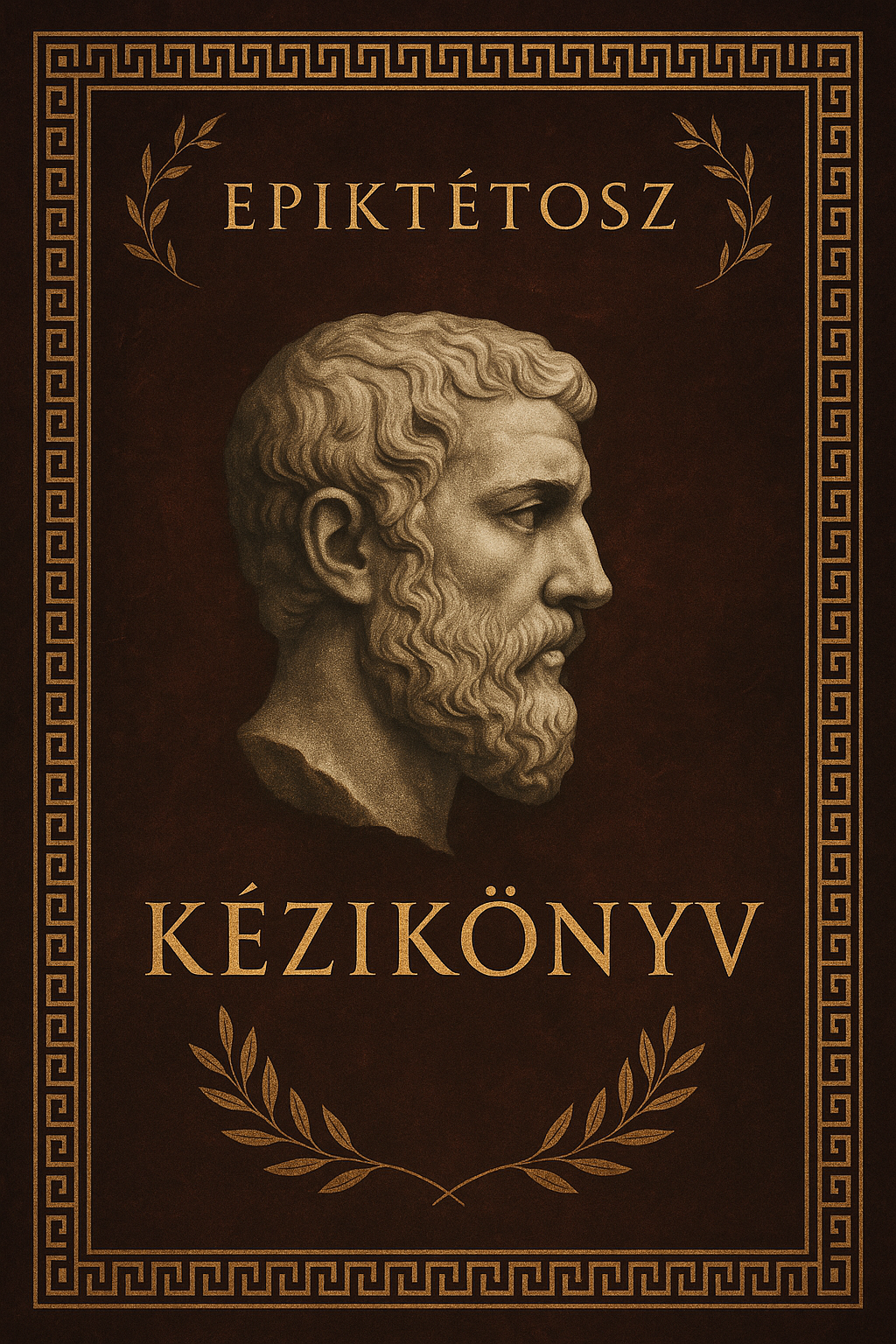Epiktétos kézikönyvecskéje könyv borító