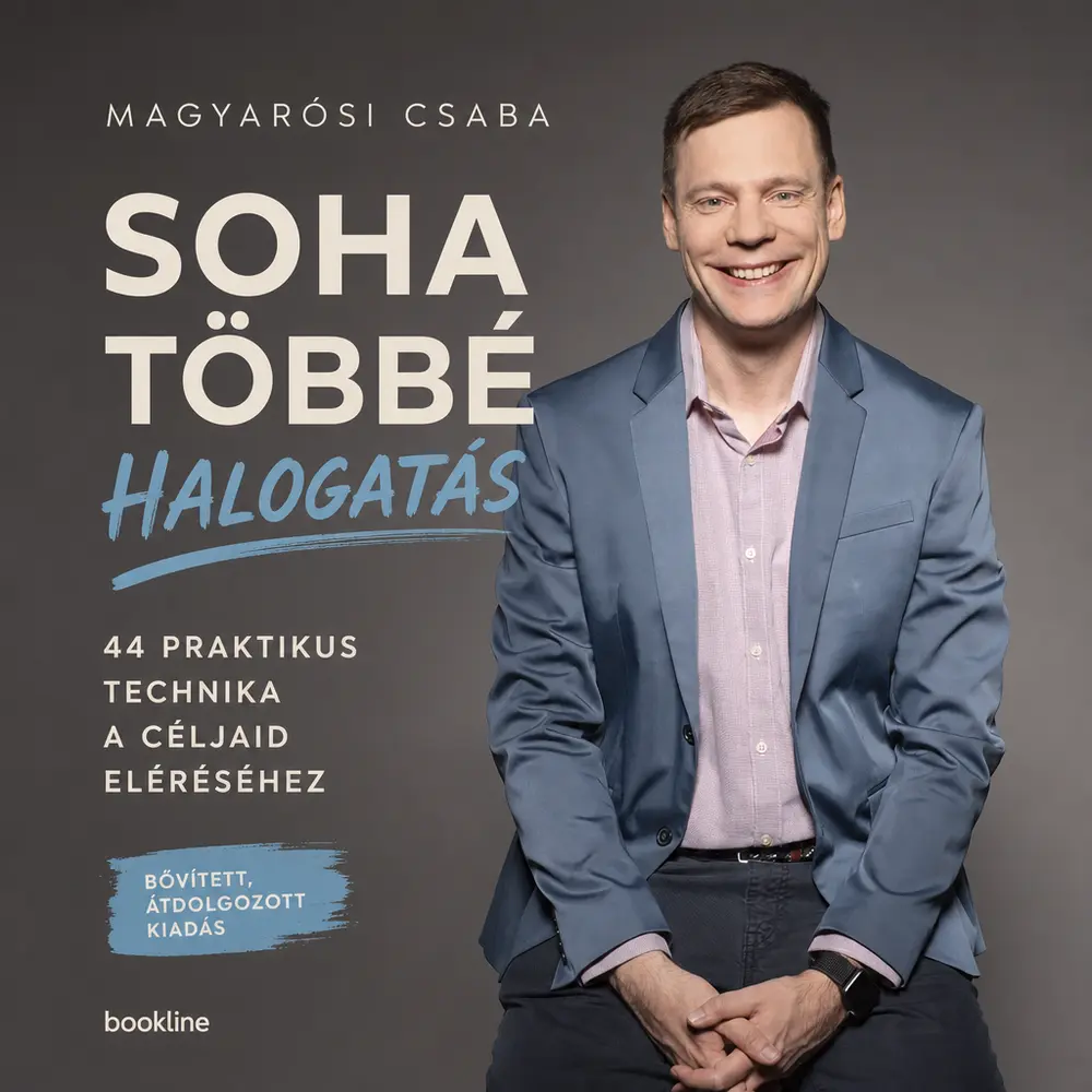 A hangoskönyv borítója