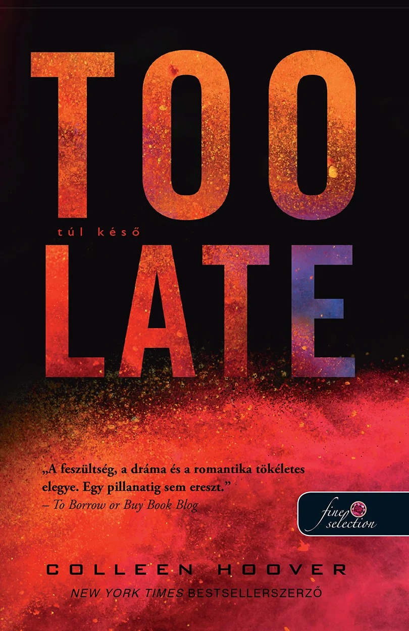 Too Late – Túl késő - Hangoskönyv