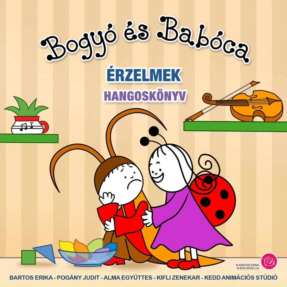 A hangoskönyv borítója