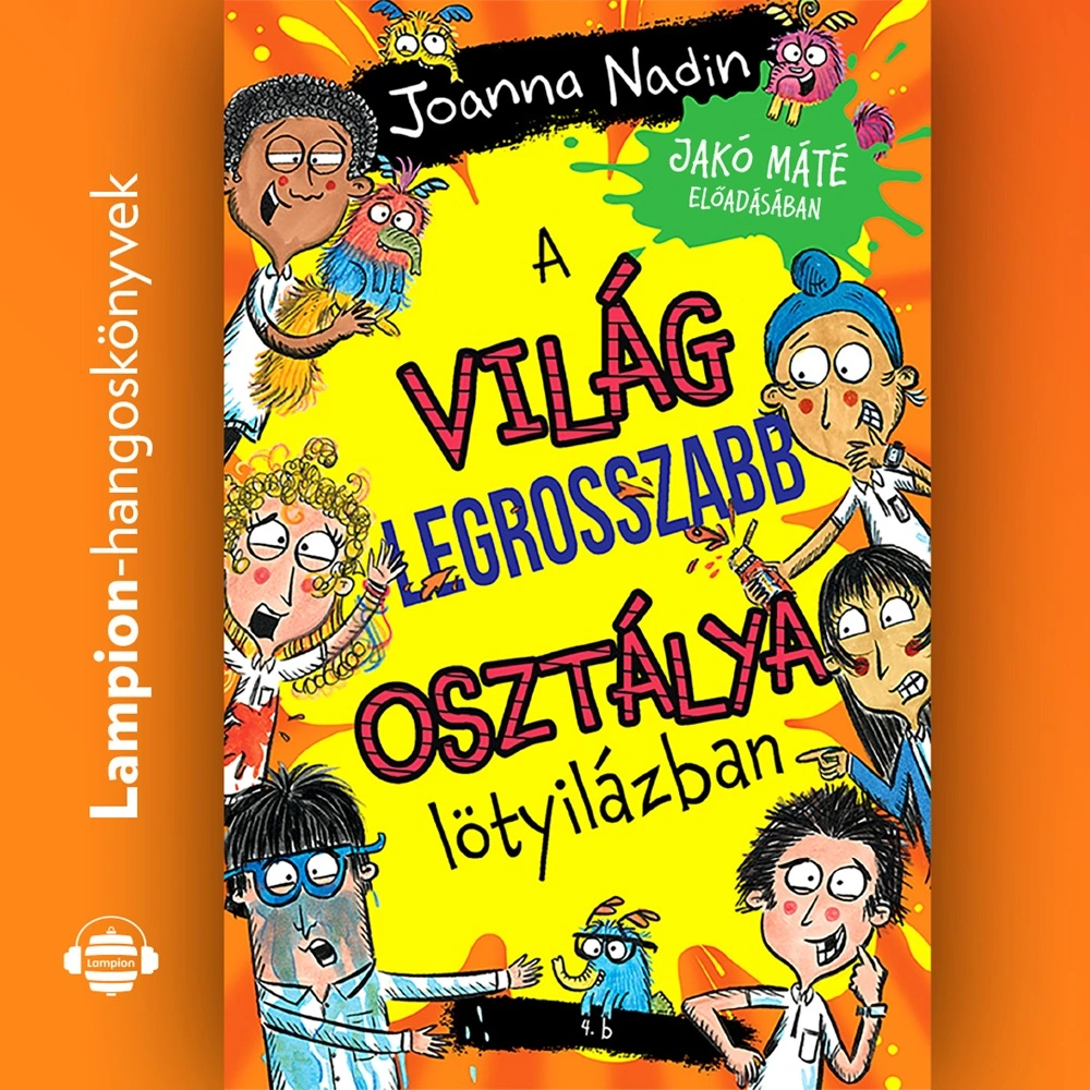 A világ legrosszabb osztálya lötyilázban könyv borító
