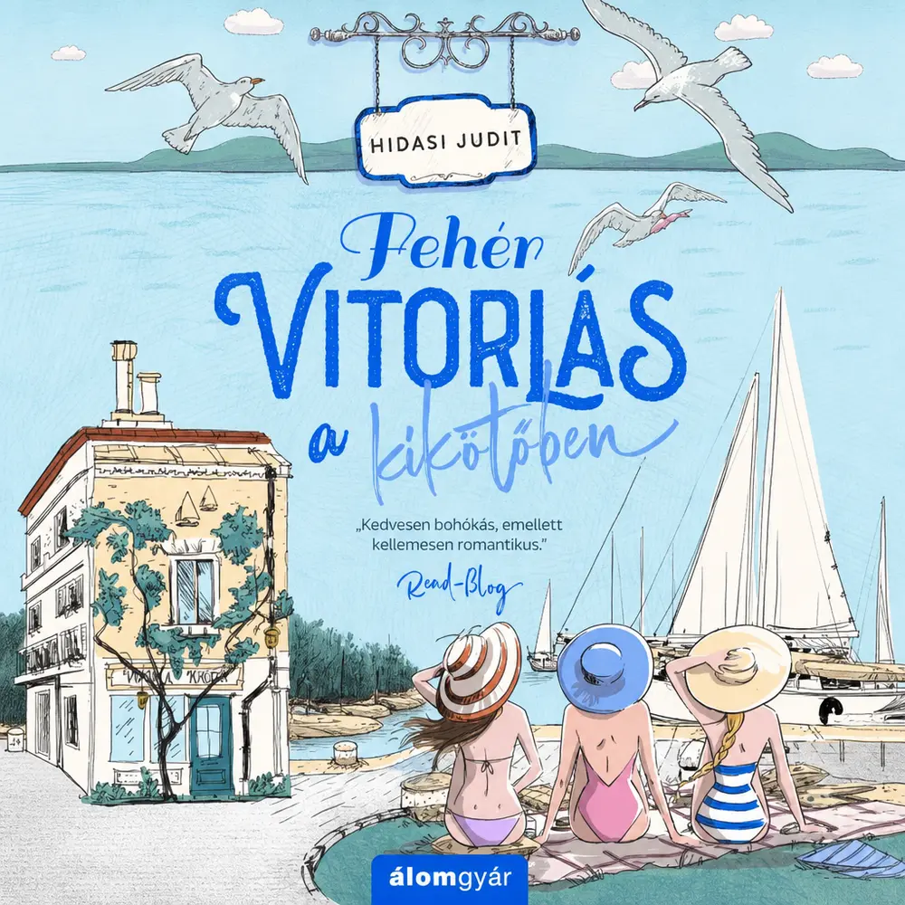 Fehér vitorlás a kikötőben - Hangoskönyv