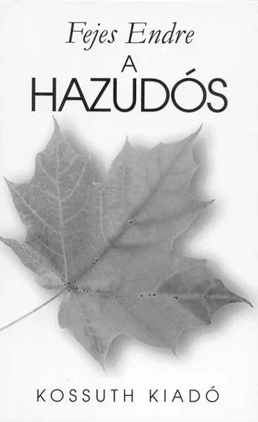 A hazudós könyv borító
