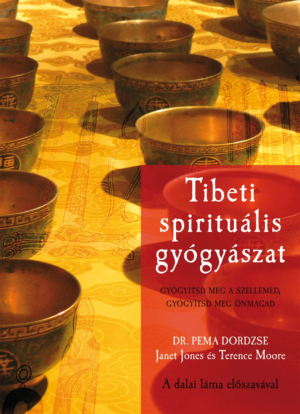 Tibeti spirituális gyógyászat könyv borító
