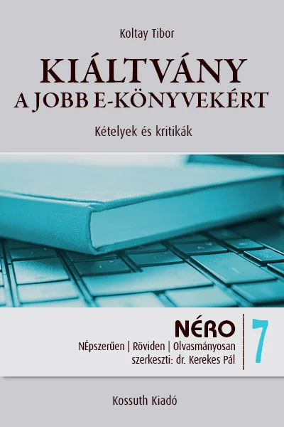 A hangoskönyv borítója