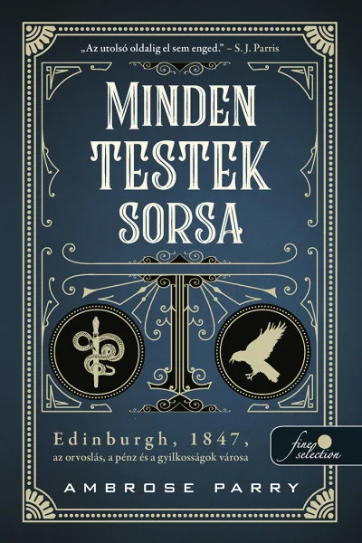 Minden testek sorsa könyv borító