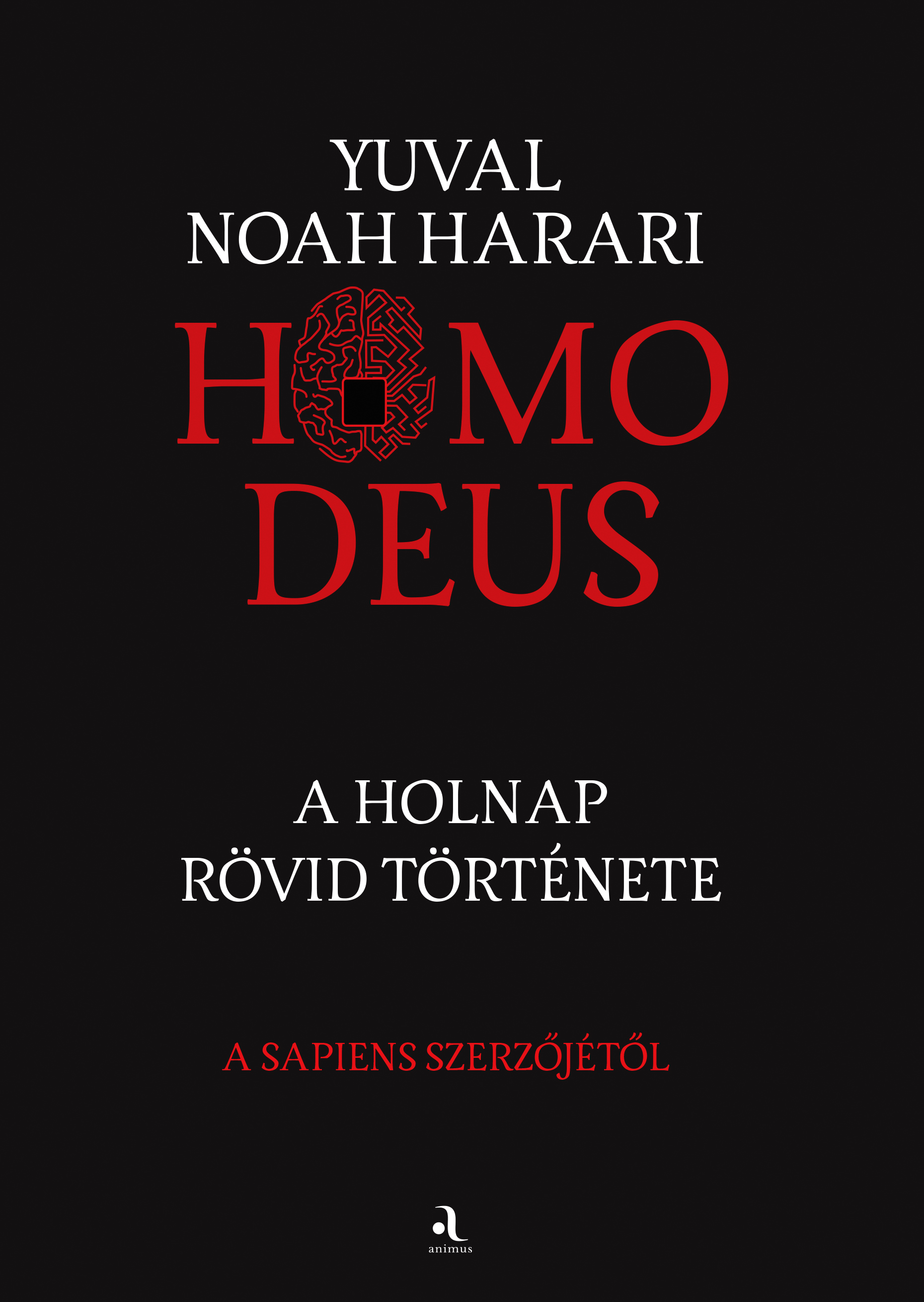 Homo Deus könyv borító