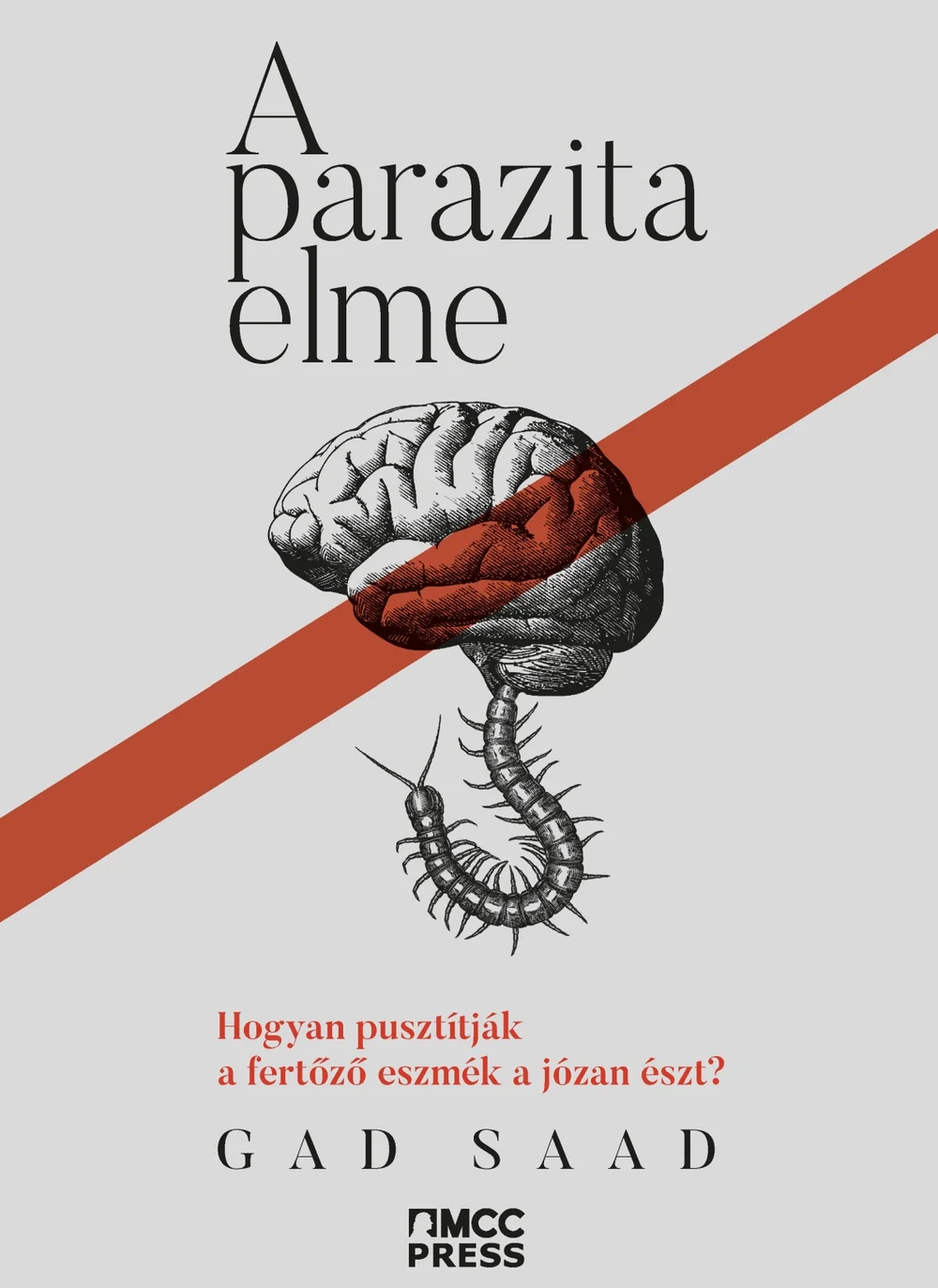 A parazita elme könyv borító