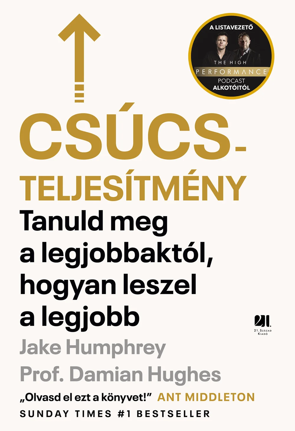 Csúcsteljesítmény könyv borító