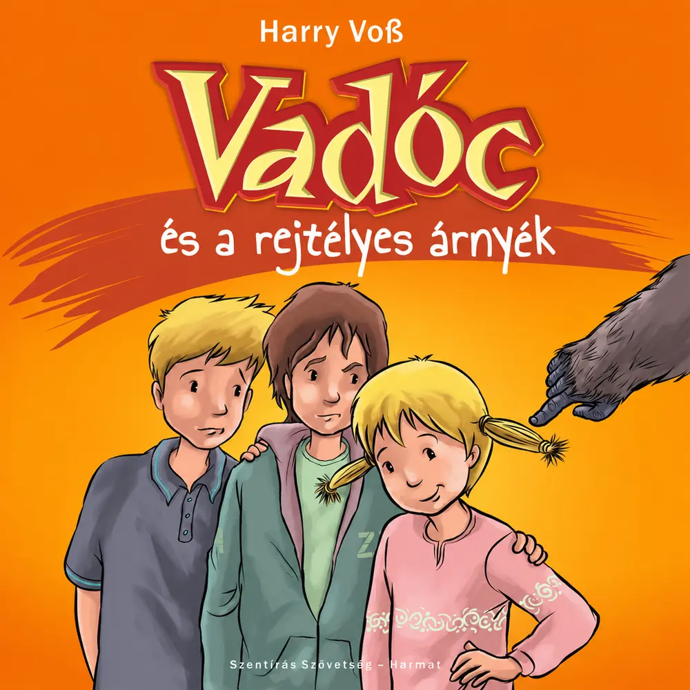 Vadóc és a rejtélyes árnyék könyv borító