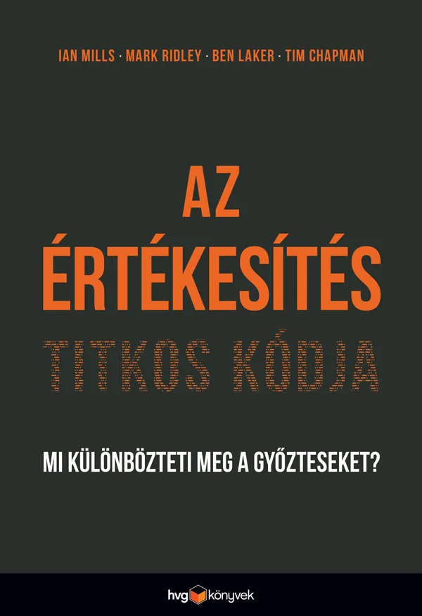 Az értékesítés titkos kódja könyv borító