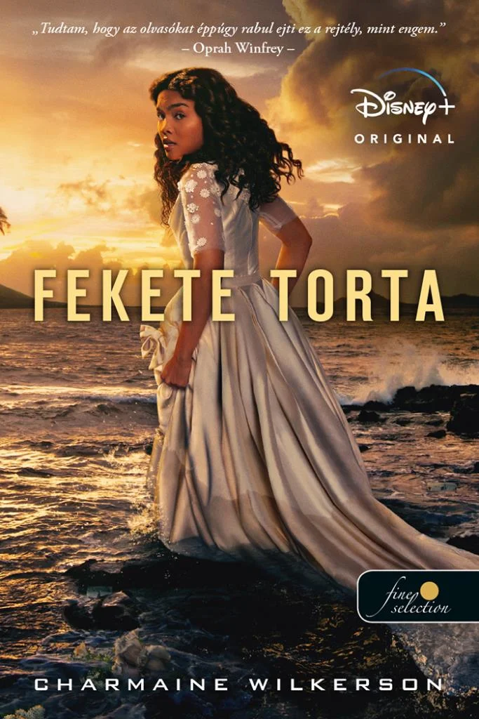 Fekete torta könyv borító