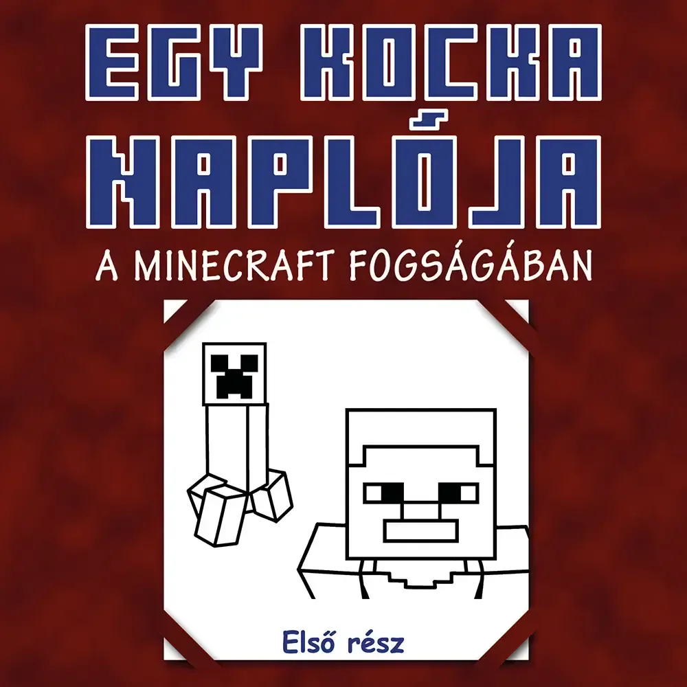 Egy kocka naplója 1. könyv borító