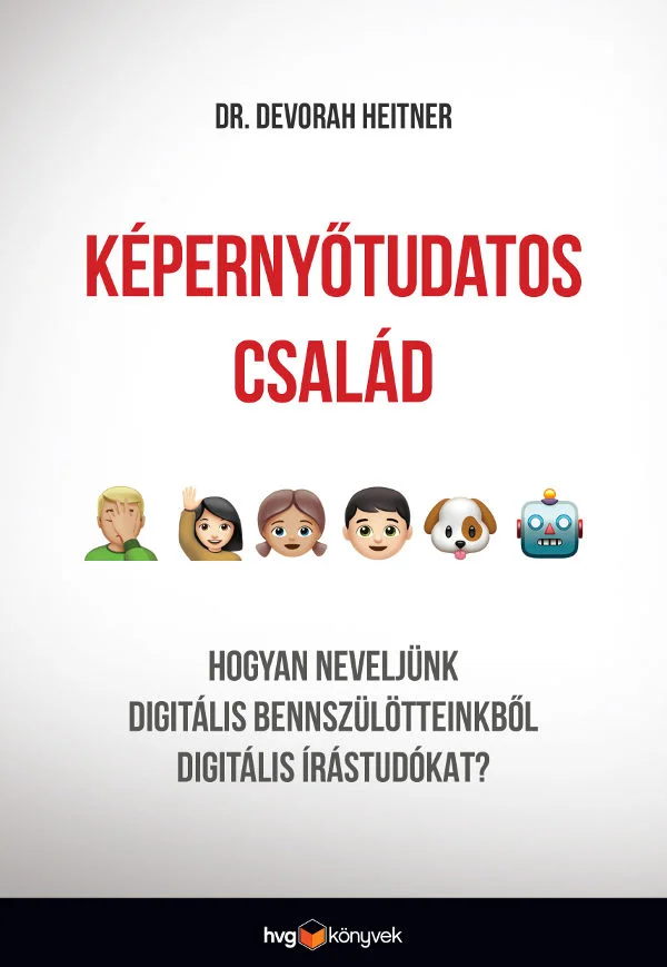 Képernyőtudatos család könyv borító
