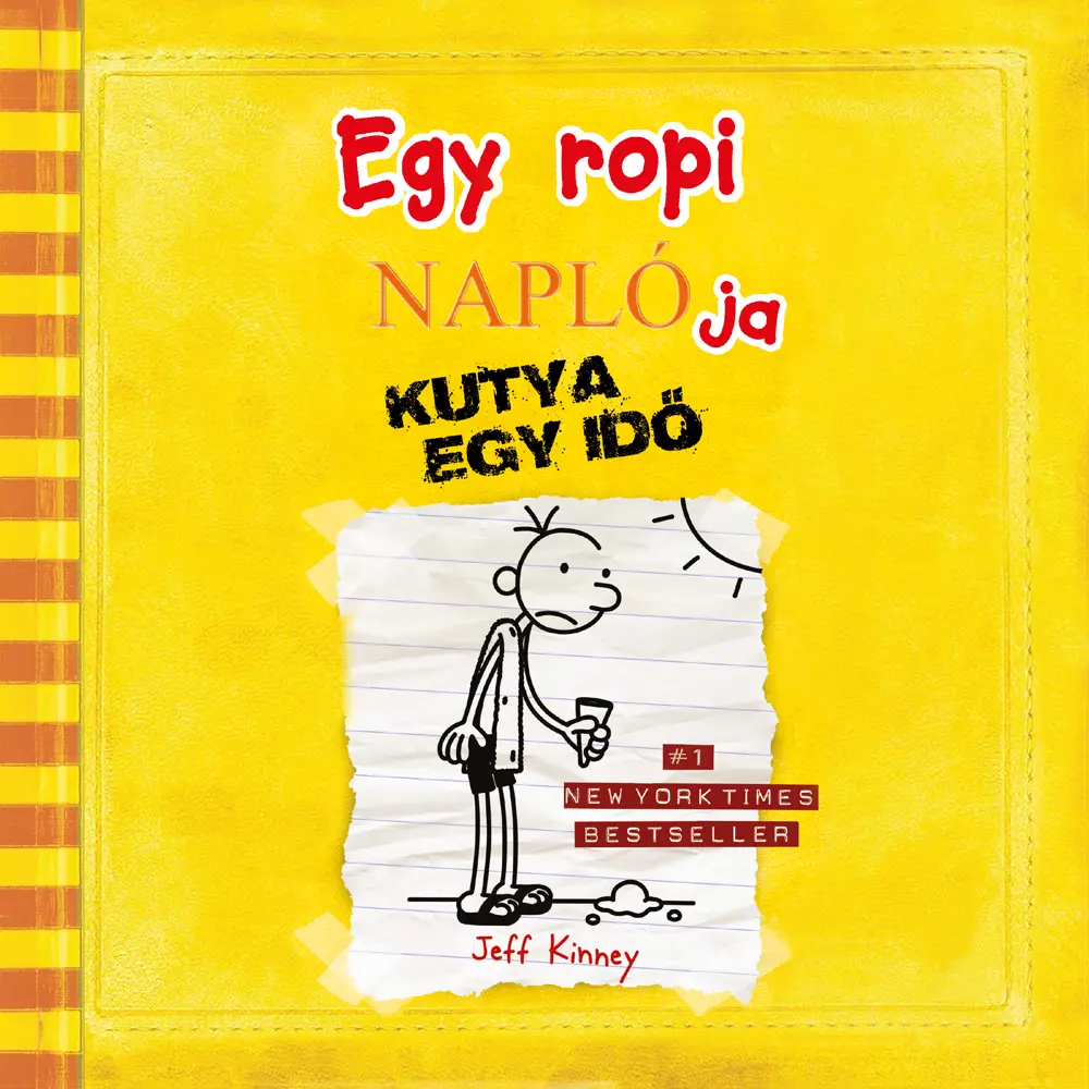 Egy ropi naplója 4. könyv borító