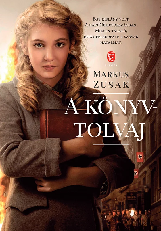 A könyvtolvaj könyv borító