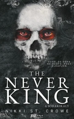 The Never King - A Sohakirály könyv borító