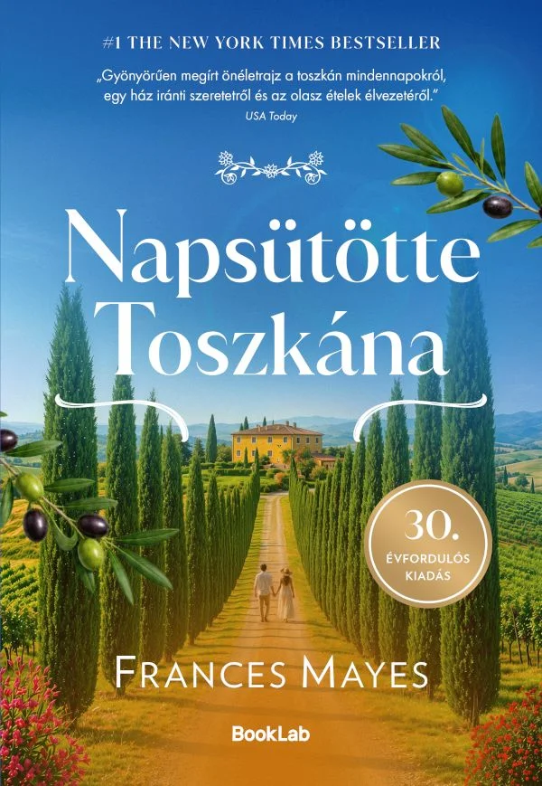Napsütötte Toszkána könyv borító
