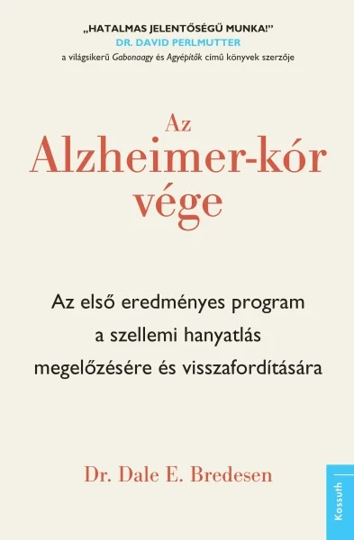 Az Alzheimer-kór vége könyv borító