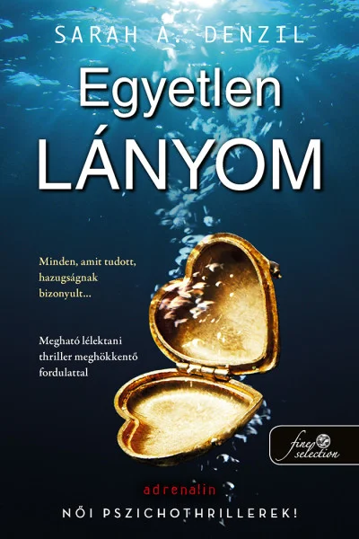 Egyetlen lányom könyv borító