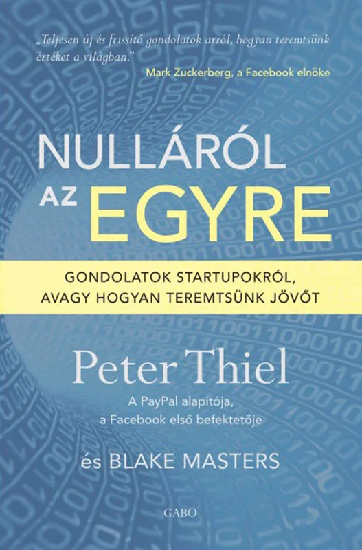 Nulláról az egyre könyv borító