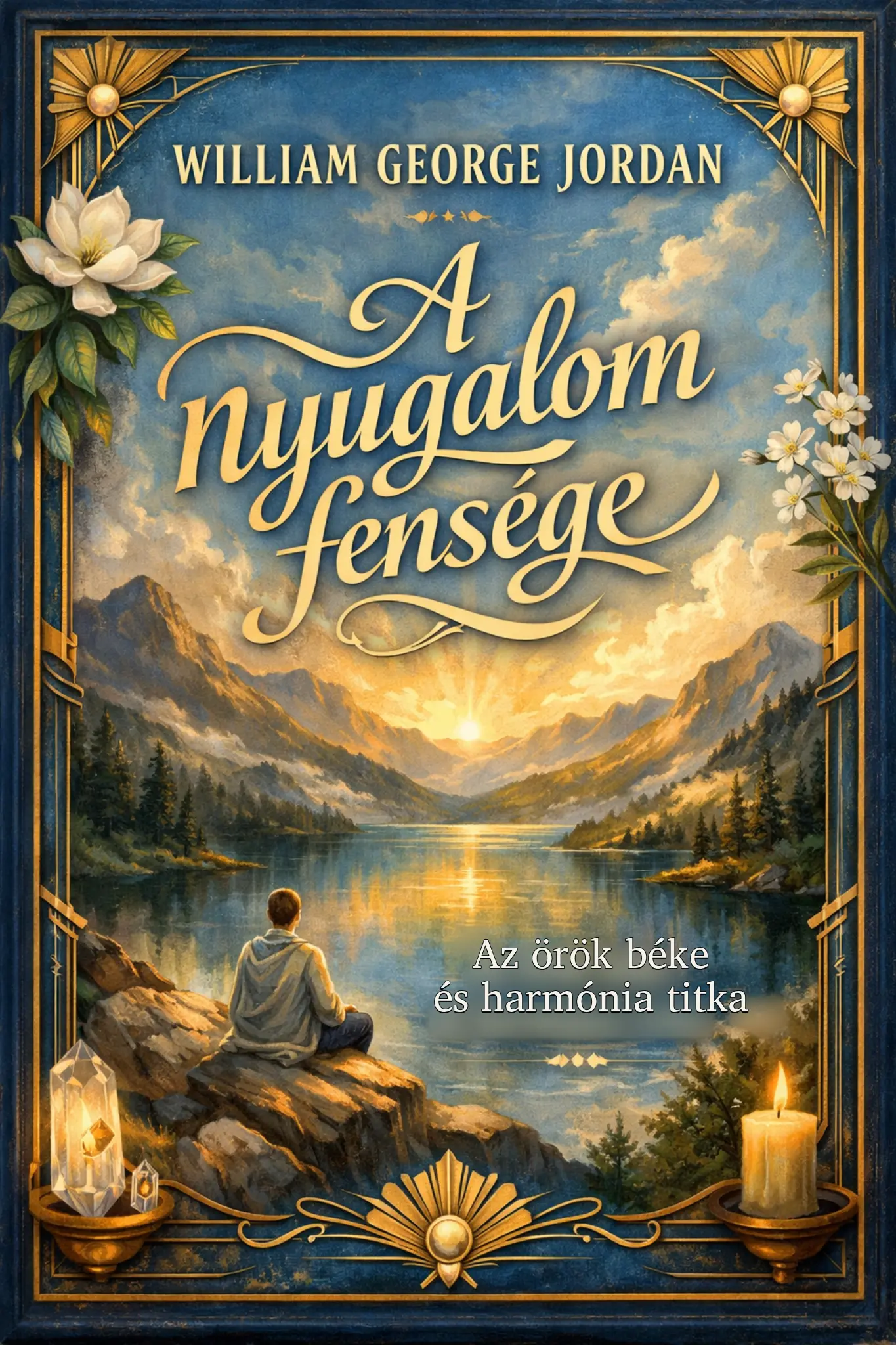 A nyugalom fensége könyv borító