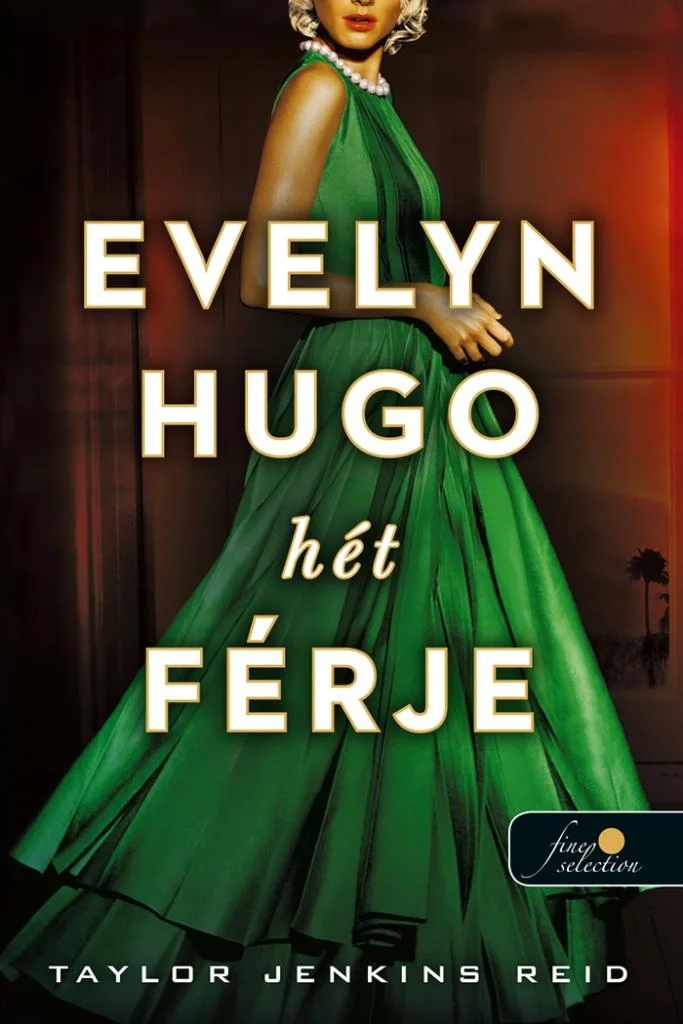 Evelyn Hugo hét férje könyv borító