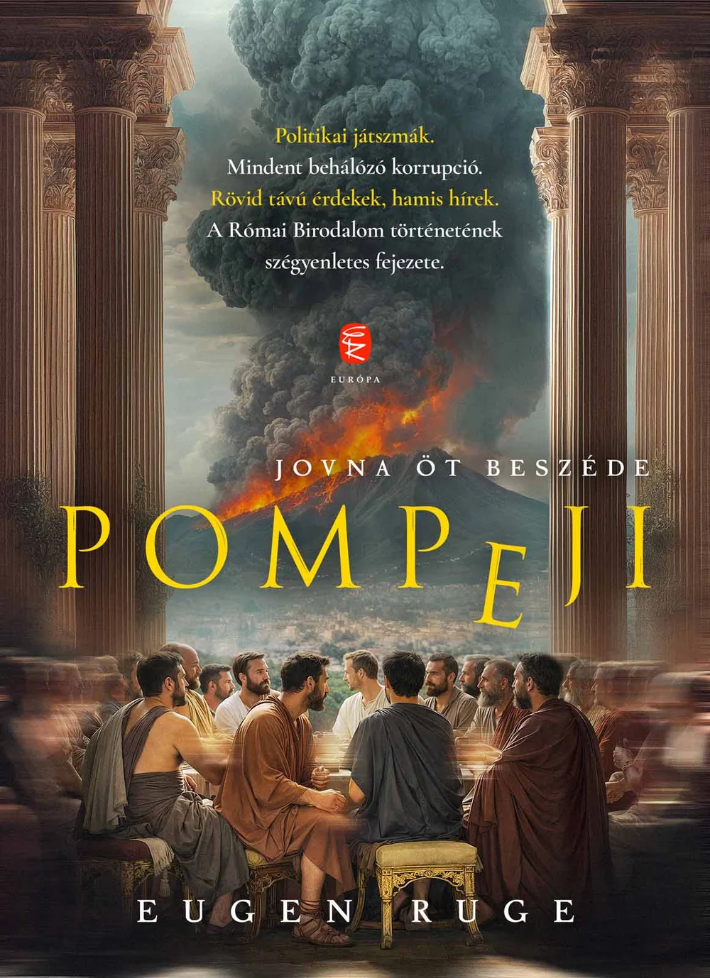 Pompeji könyv borító
