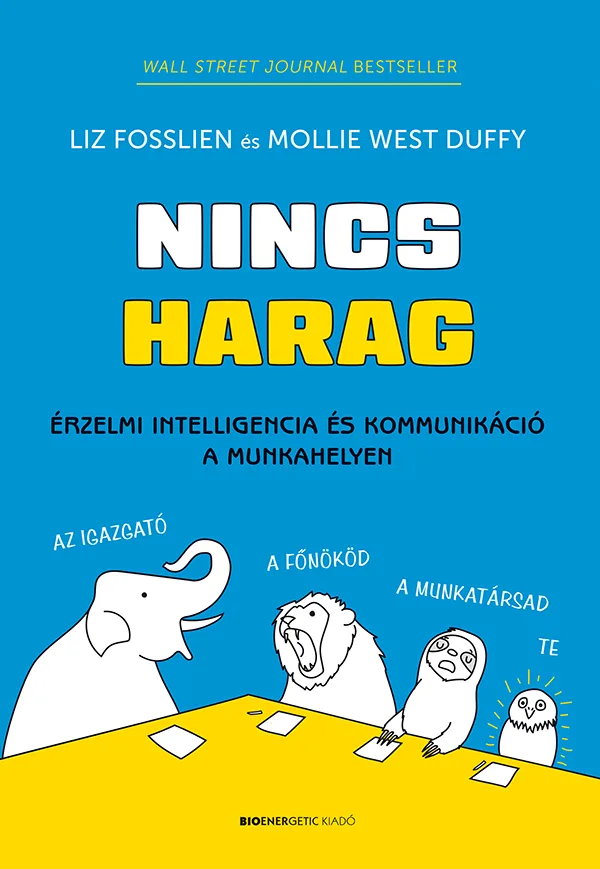 Nincs harag könyv borító