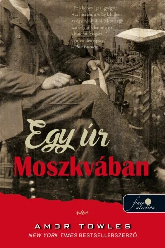 Egy úr Moszkvában könyv borító