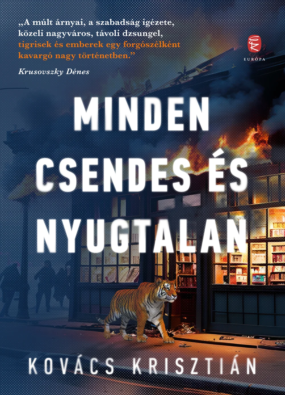 A hangoskönyv borítója
