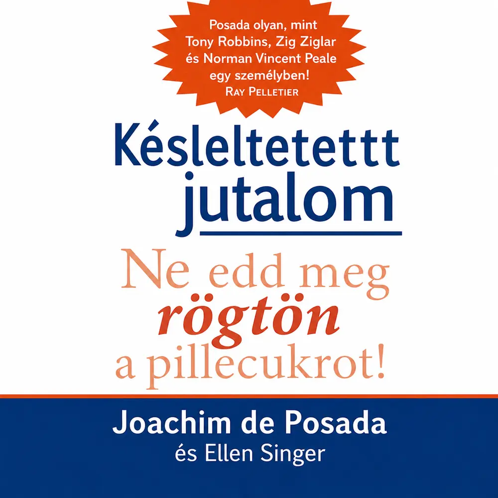 A hangoskönyv borítója