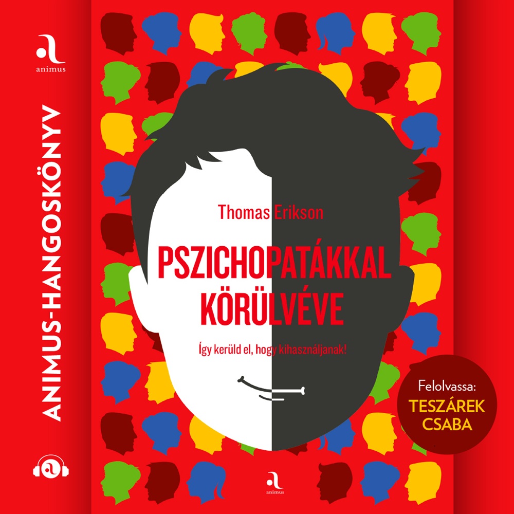 Pszichopatákkal körülvéve könyv borító