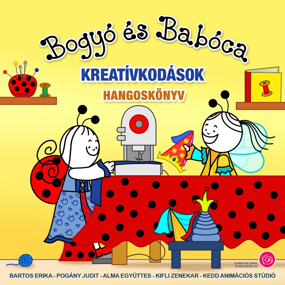 Bogyó és Babóca - Kreatívkodások könyv borító