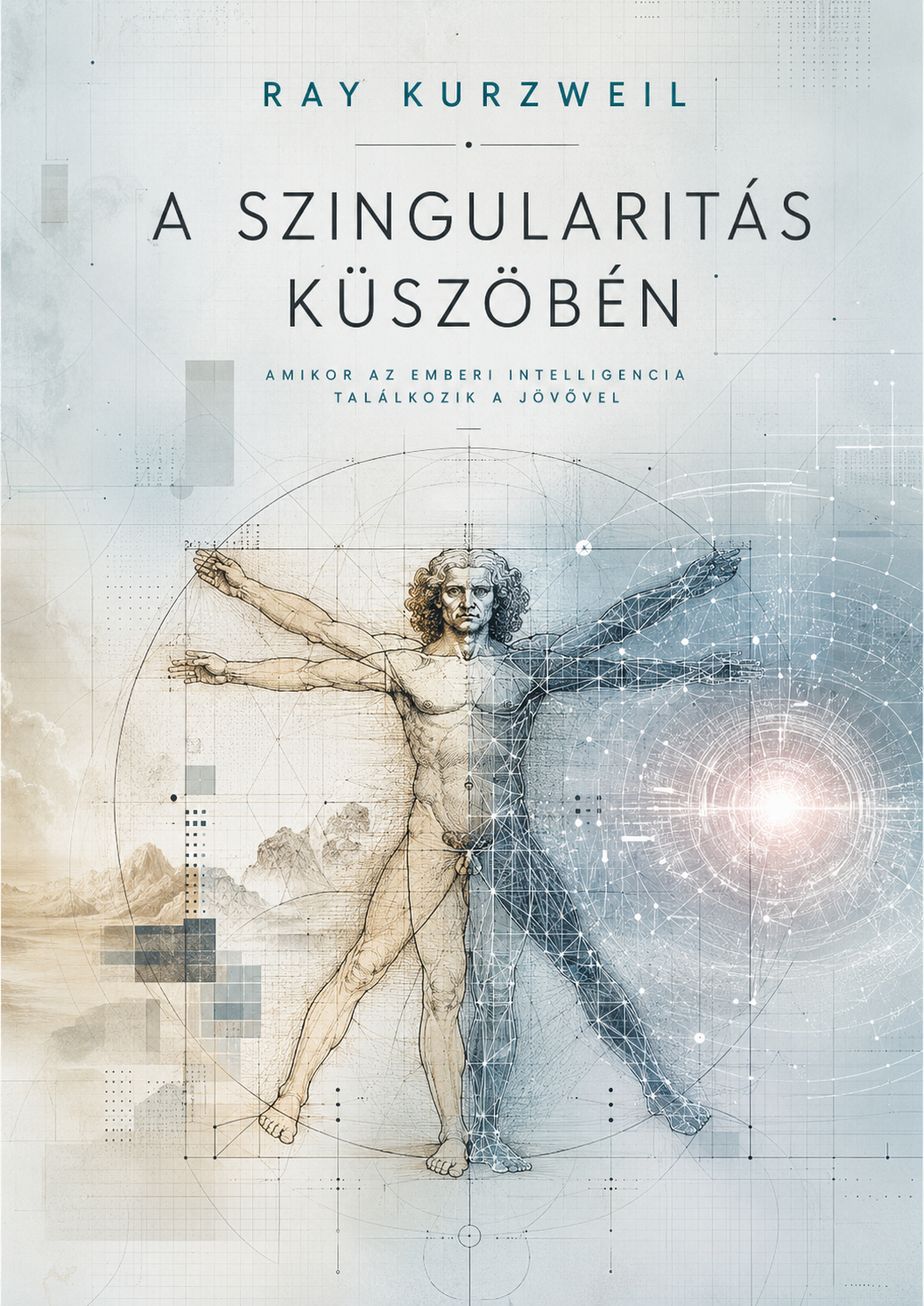 A szingularitás küszöbén könyv borító
