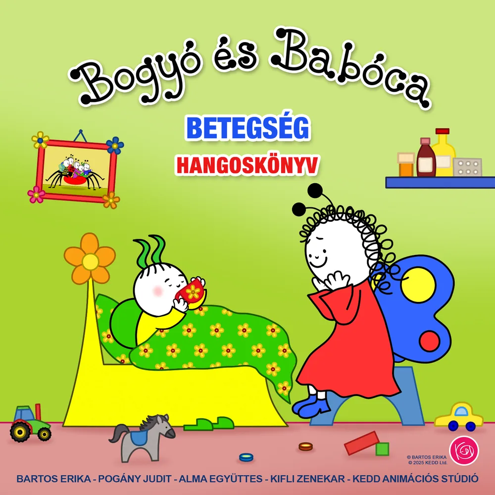 A hangoskönyv borítója