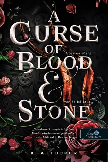 A Curse of Blood and Stone - Vér és kő átka (Sors és tűz 2.) könyv borító