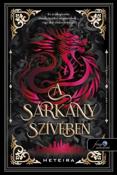 A sárkány szívében könyv borító