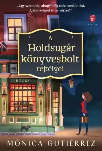 A Holdsugár könyvesbolt rejtélyei könyv borító