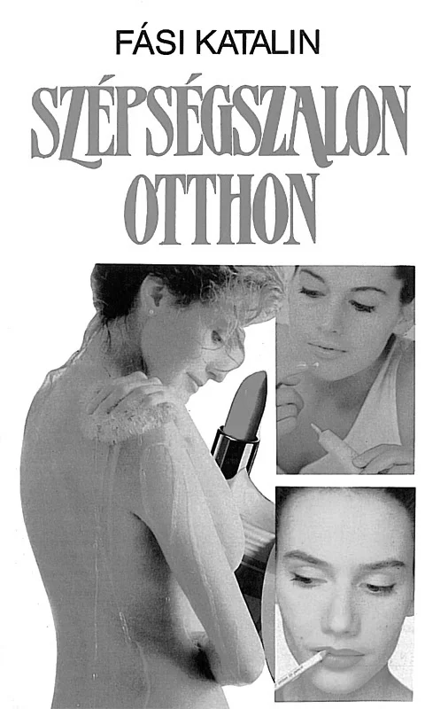 Szépségszalon otthon könyv borító