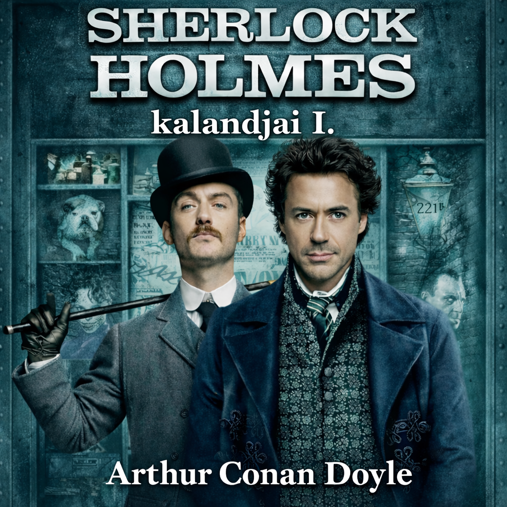 A hangoskönyv borítója