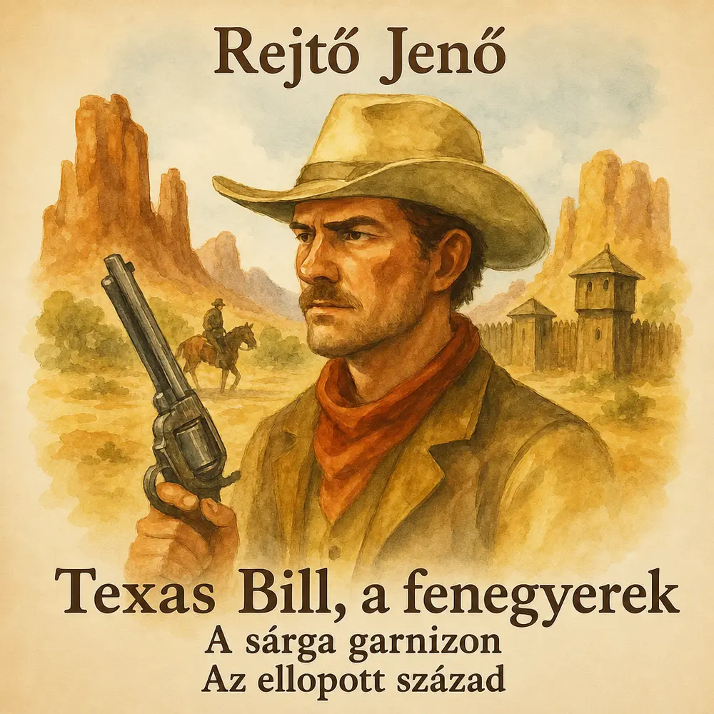 Texas Bill, a fenegyerek; A sárga garnizon; Az ellopott század - Hangoskönyv