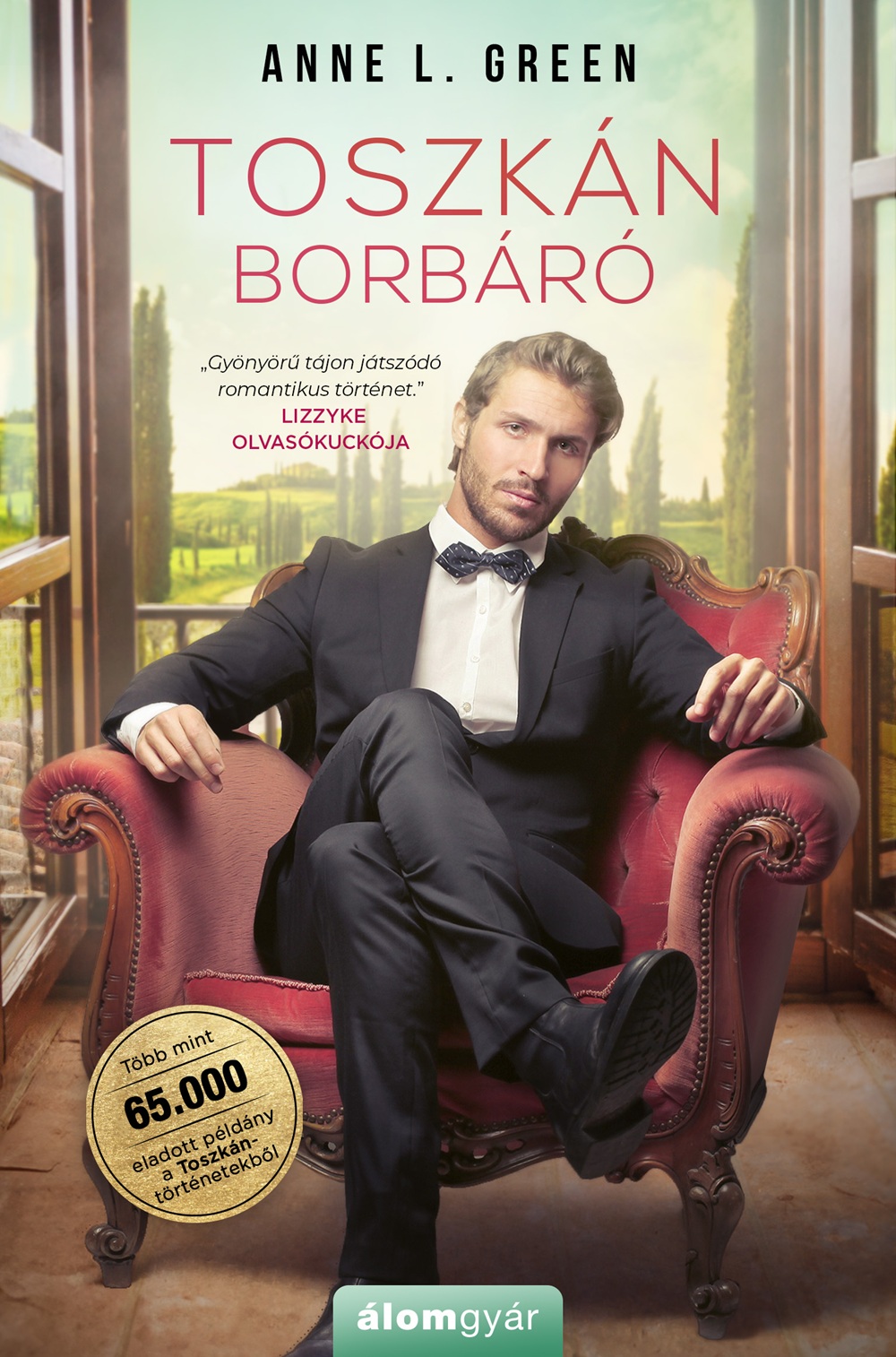  Toszkán borbáró könyv borító