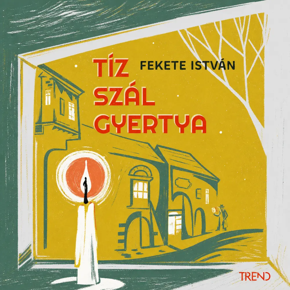 Tíz szál gyertya könyv borító