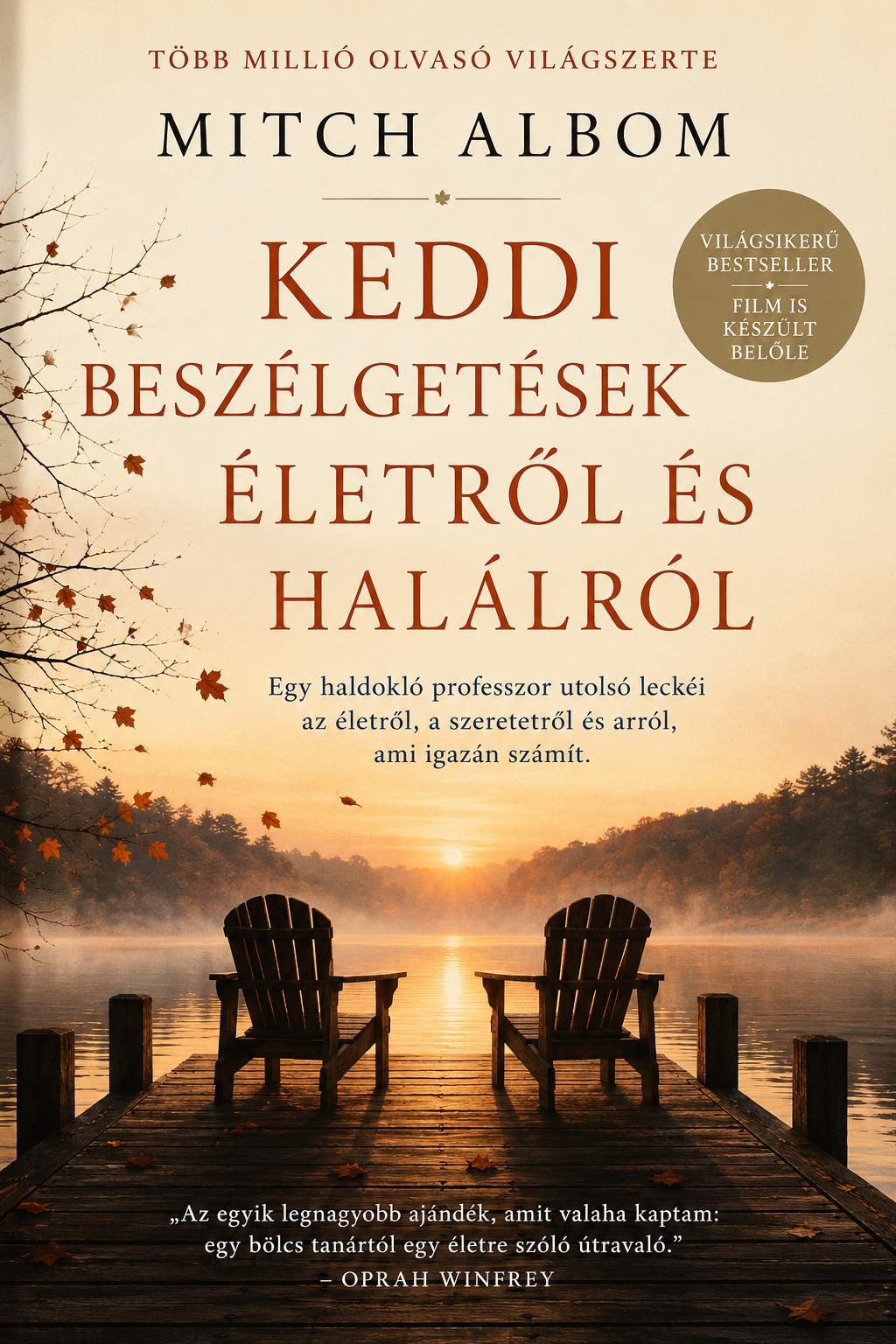 Keddi beszélgetések életről és halálról könyv borító