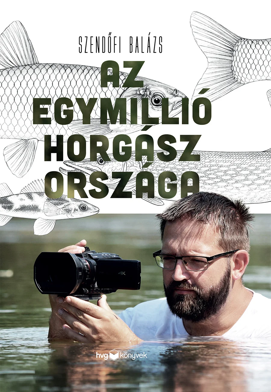 Az egymillió horgász országa könyv borító
